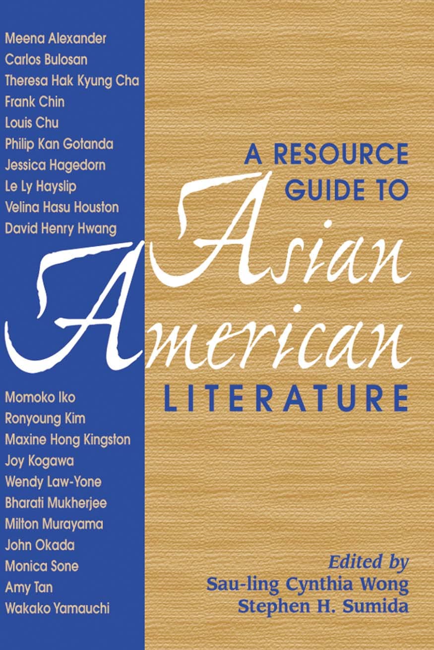 Resource Guide to Asian American Literature book