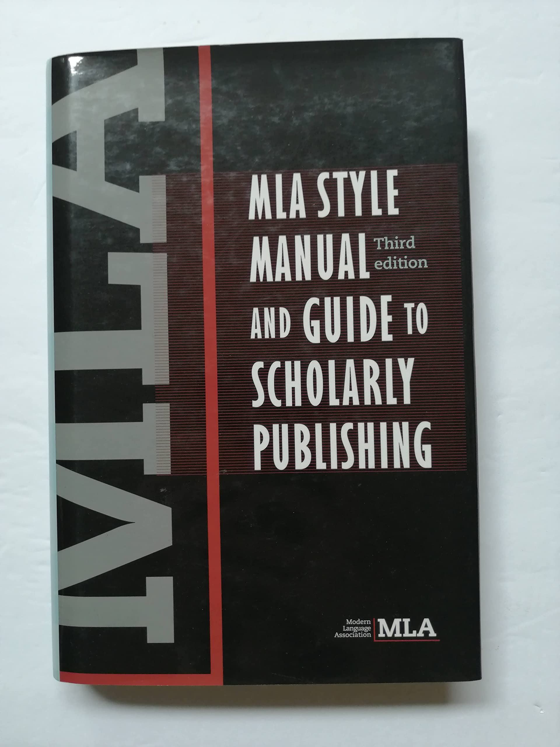 Product Image: MLA Style Manual and Guide to Scholarly Publishing