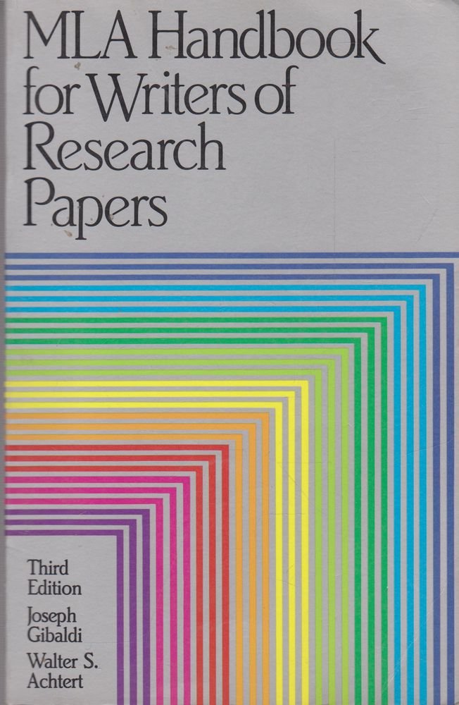 Mla Handbook for Writers of Research Papers Media & Communication