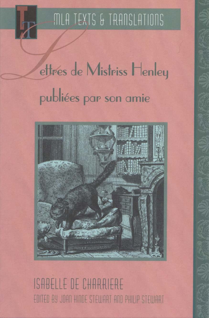 Lettres De Mistriss Henley Publiées Par Son Amie: Publiees Par Son Amie book