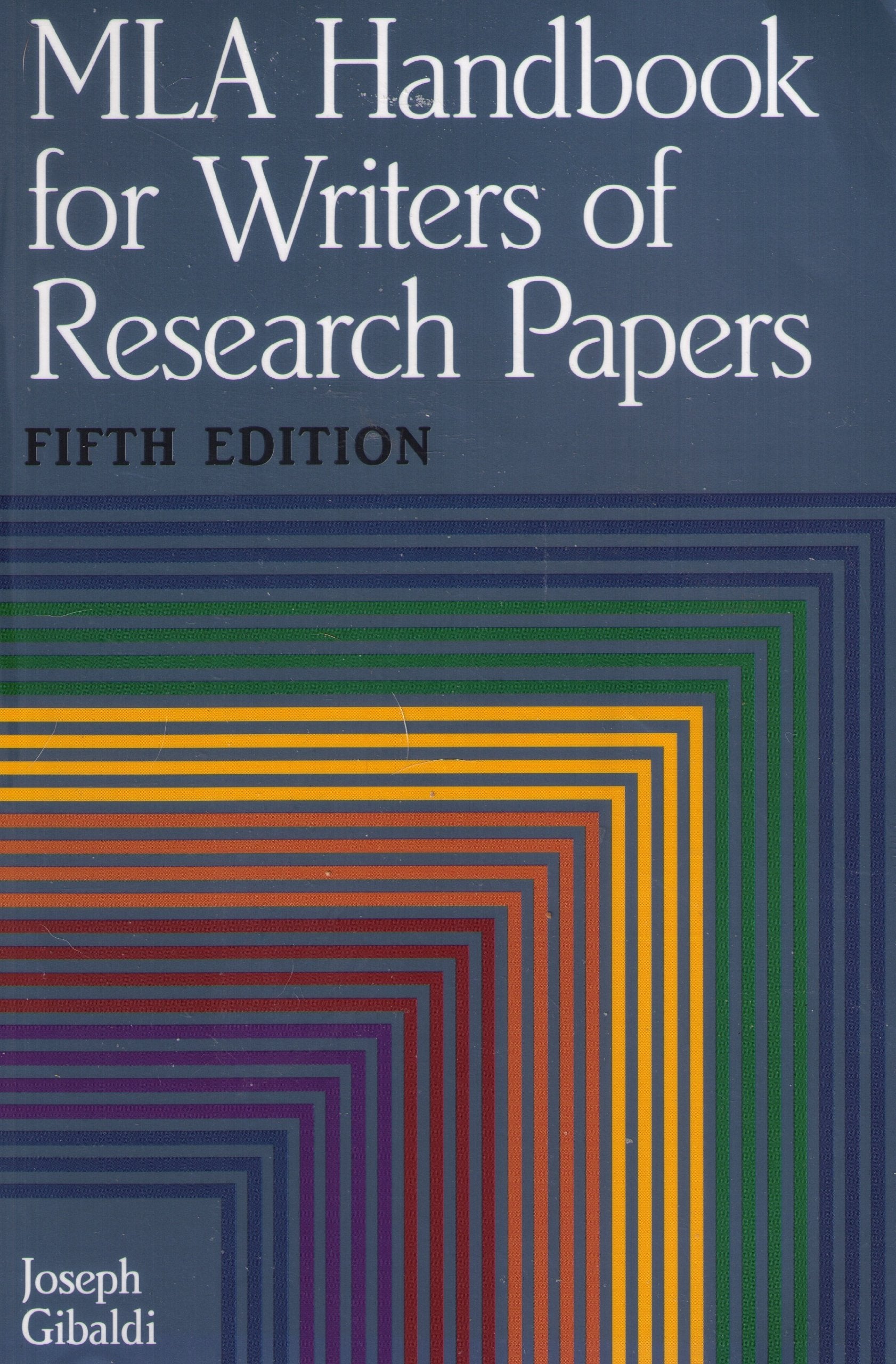 MLA Handbook for Writers of Research Papers (5th ed) Media & Communication