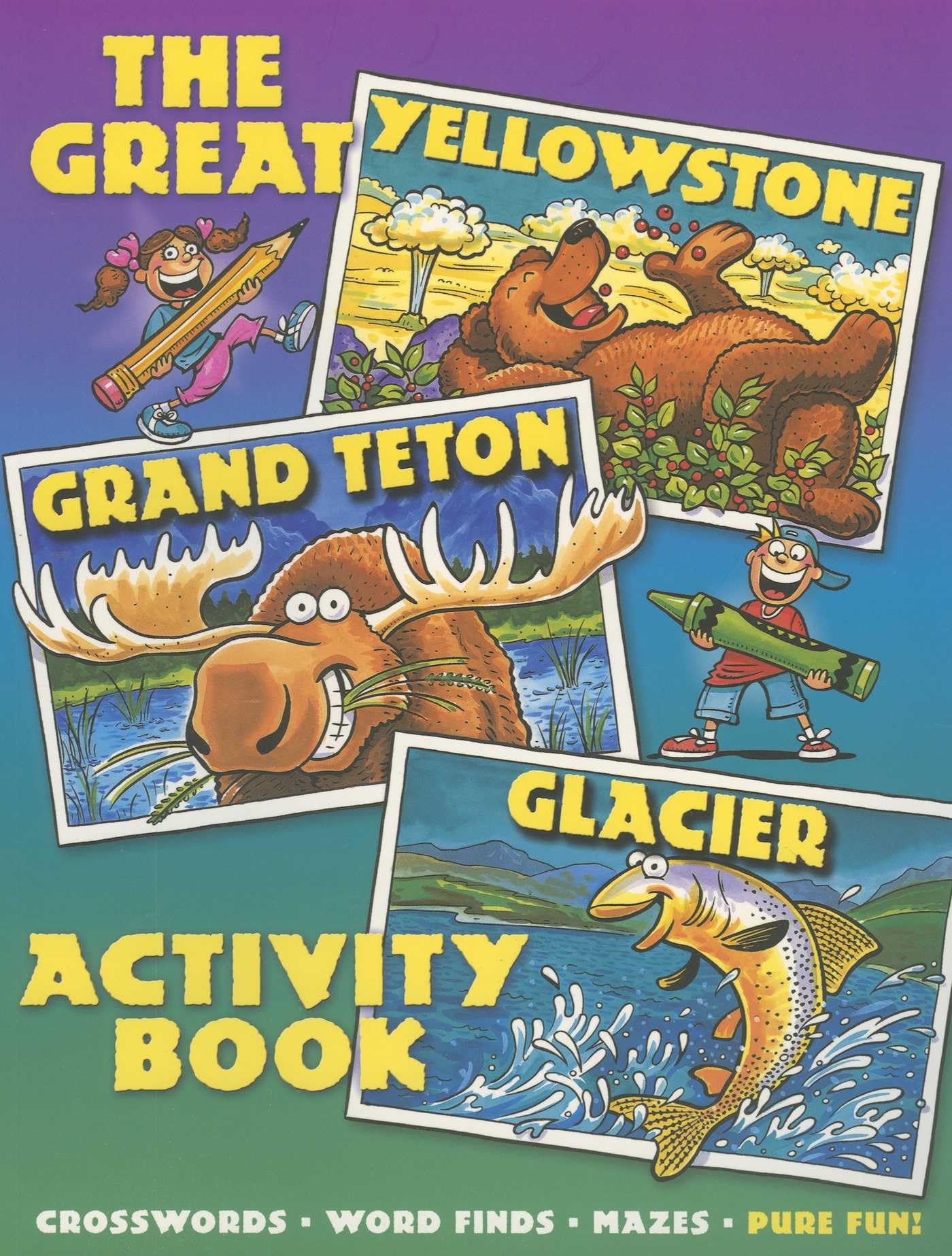 Great Yellowstone, Grand Teton, Glacier Activity Book. Tiptoi & Games