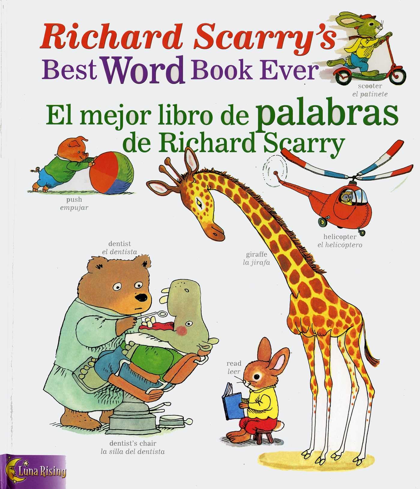 Richard Scarry's Best Word Book Ever / El Mejor Libro De Palabras De Richard Scarry Study Guides