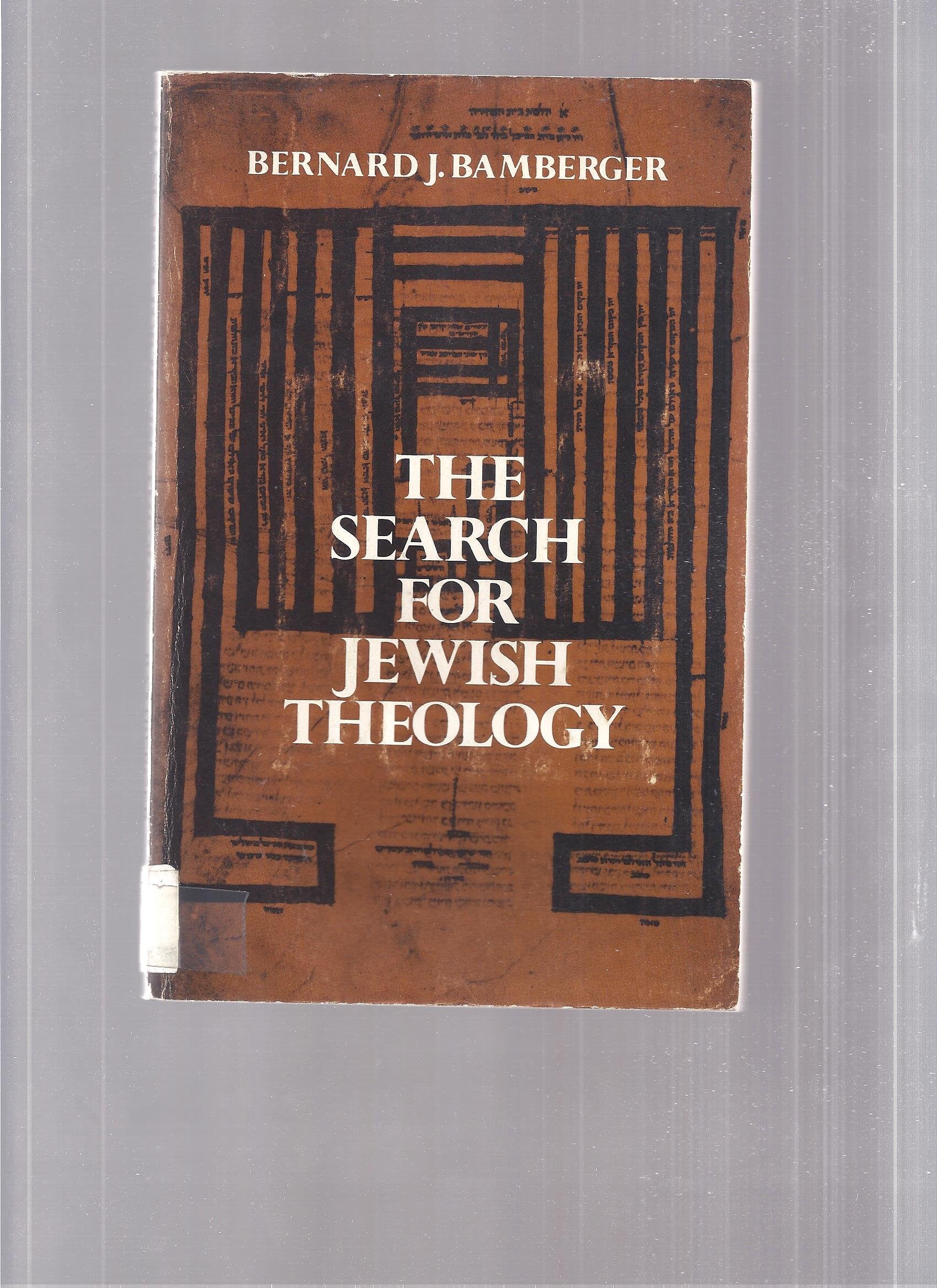 Search for Jewish Theology book