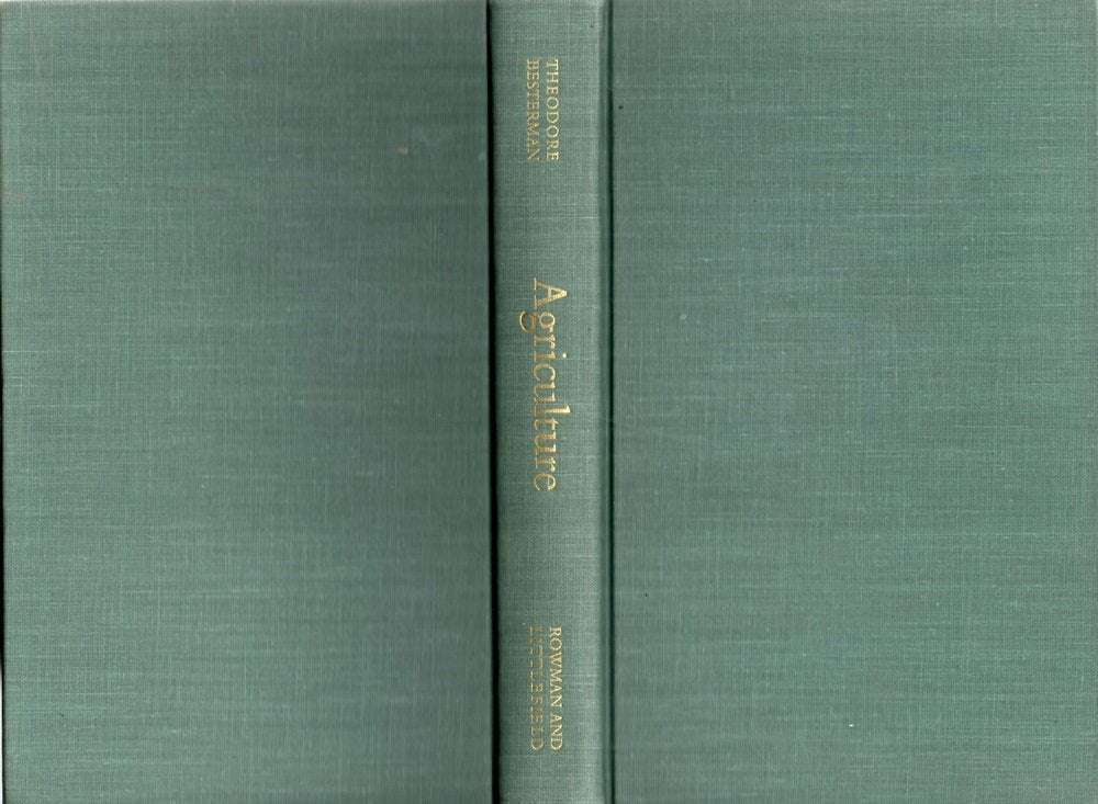 Agriculture; a bibliography of bibliographies (The Besterman world bibliographies) Books