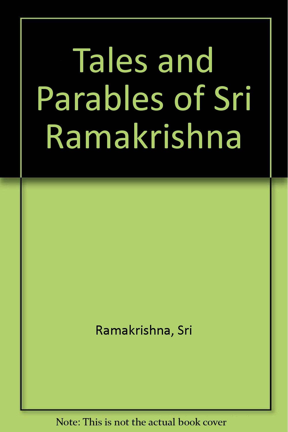 Tales and Parables of Sri Ramakrishna Books