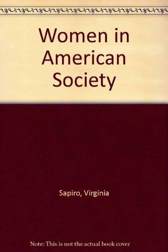 Women in American Society book