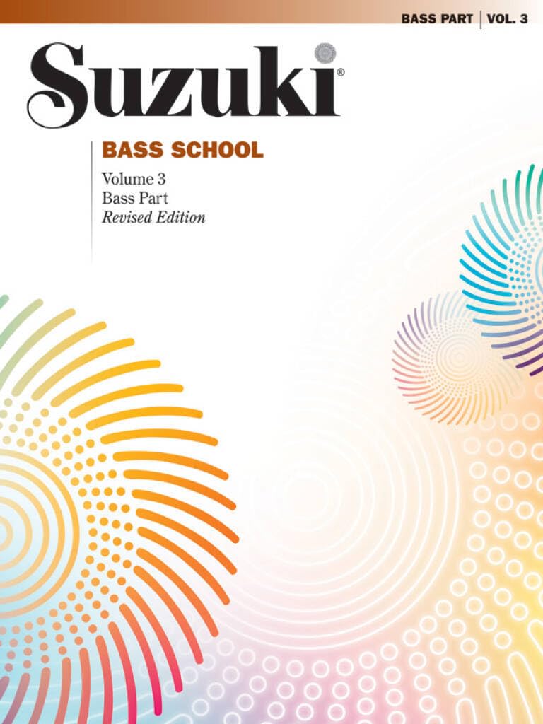 Suzuki Bass School Bass Part, Volume 3 (Revised) Sheet Music
