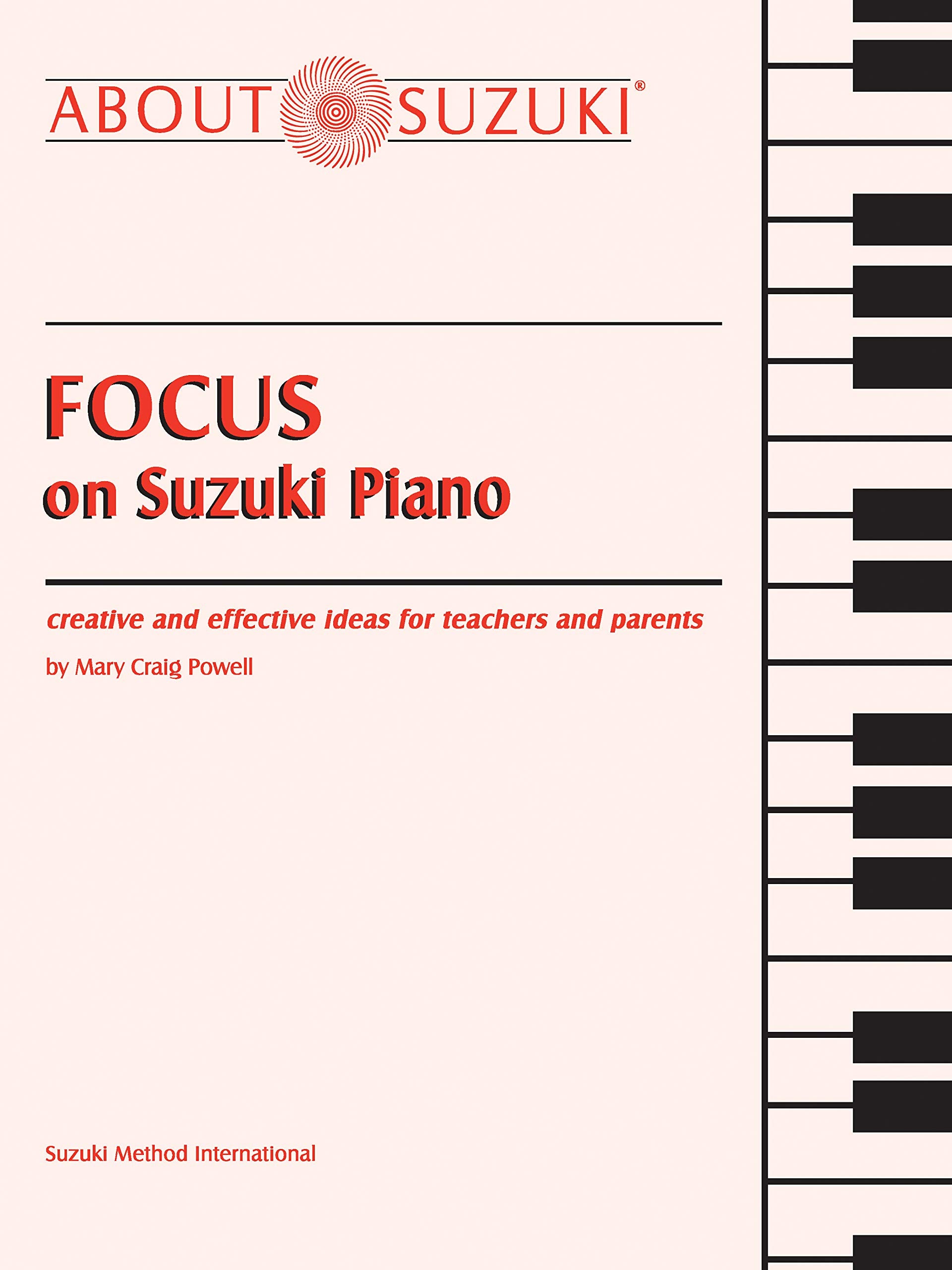 Focus on Suzuki Piano book