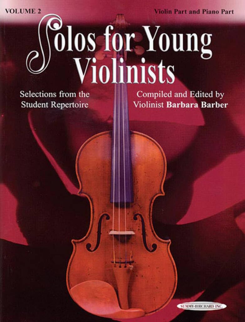 Solos for Young Violinists - Violin Part and Piano Accompaniment, Volume 2 book
