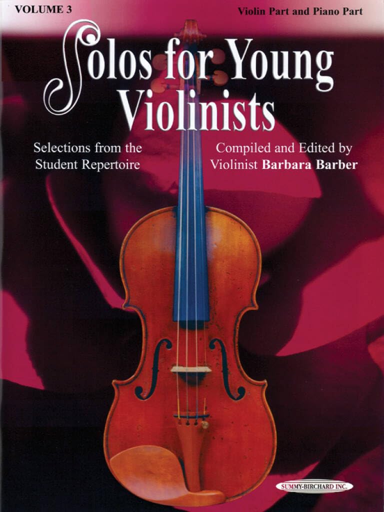 Solos for Young Violinists - Violin Part and Piano Accompaniment, Volume 3 Social Sciences