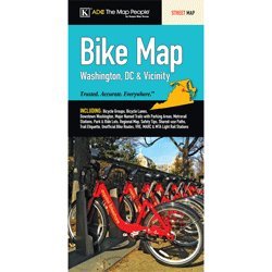 Washington DC: Bike Map Leisure, Home & Garden