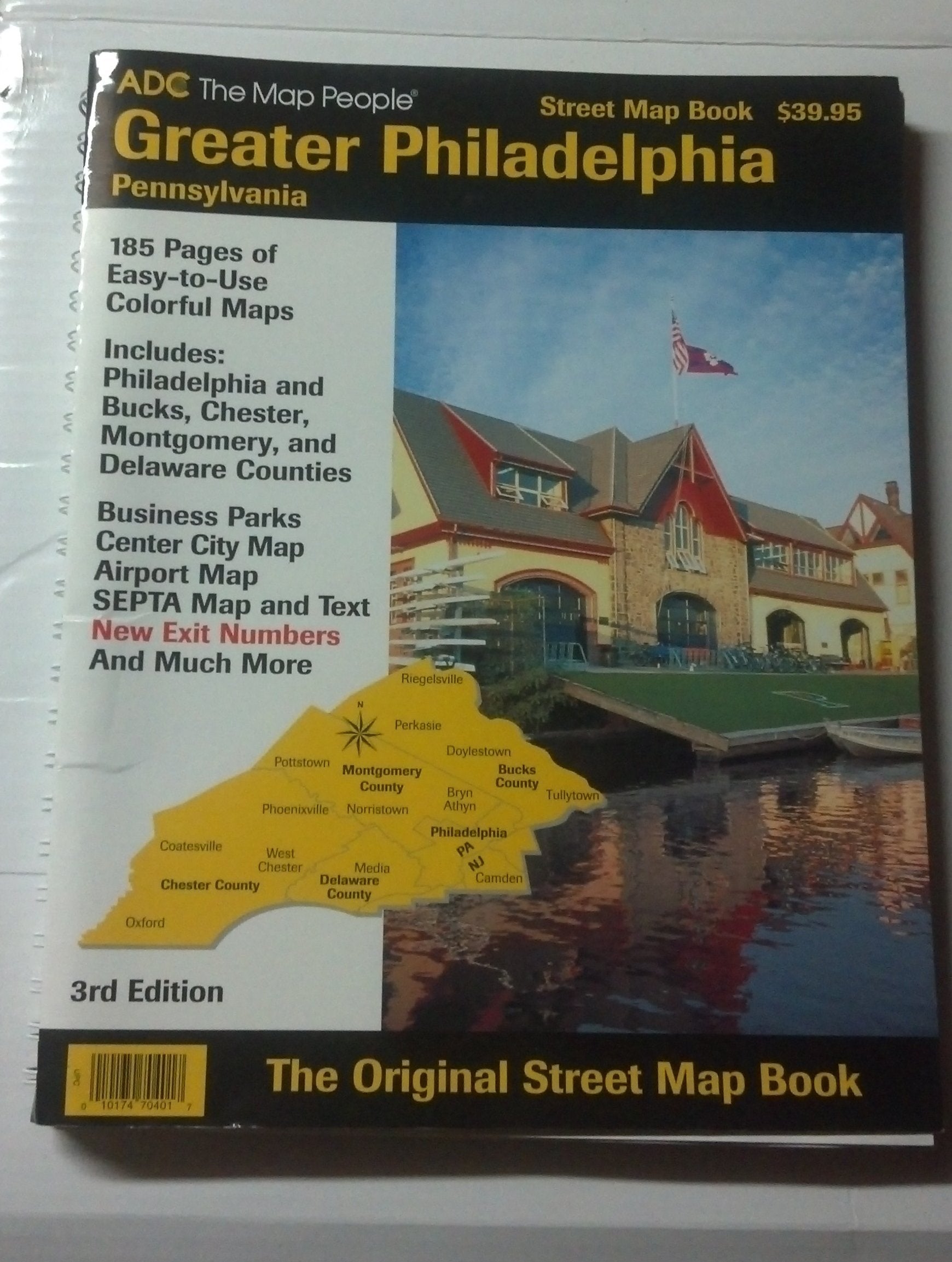 Adc Street Map Book Greater Philadelphia: Pennsylvania Books