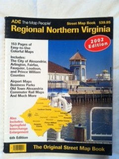 Adc Regional Northern Virginia 2002 Books