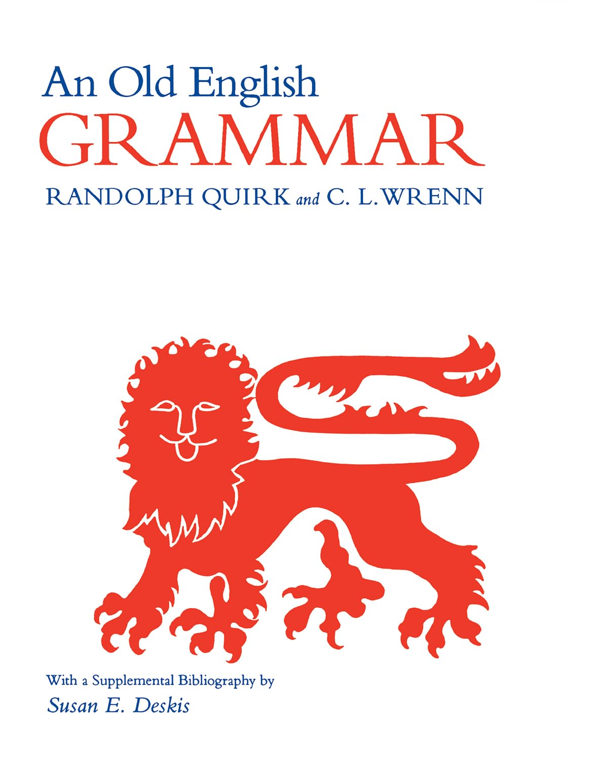 An Old English Grammar (Religious Studies; 34) Social Sciences