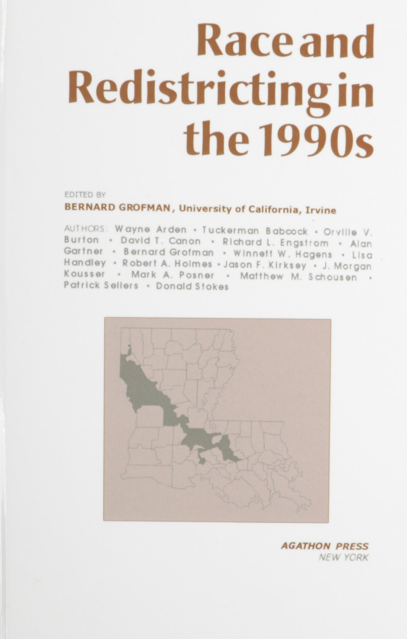 Race and Redistricting in the 1990s - Vol. 5 (Agathon Series on Representation, Band 5) Social Sciences