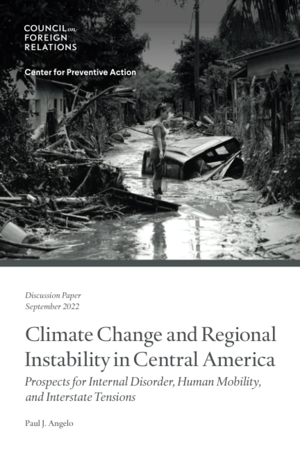 Climate Change and Regional Instability in Central America: Prospects for Internal Disorder, Human Mobility, and Interstate Tensions Social Sciences