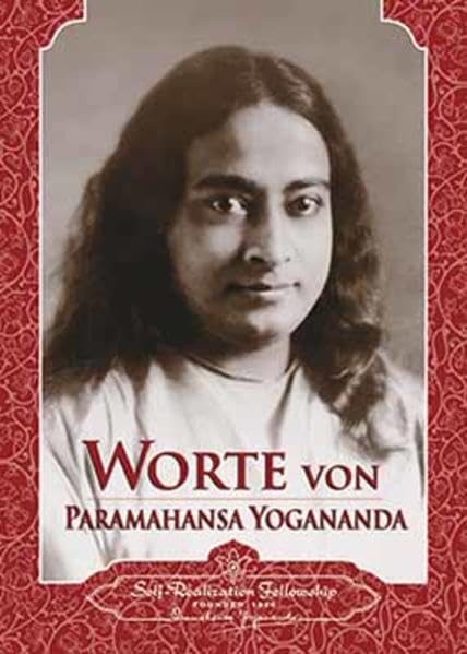 Worte von Paramahansa Yogananda Art & Literature Books