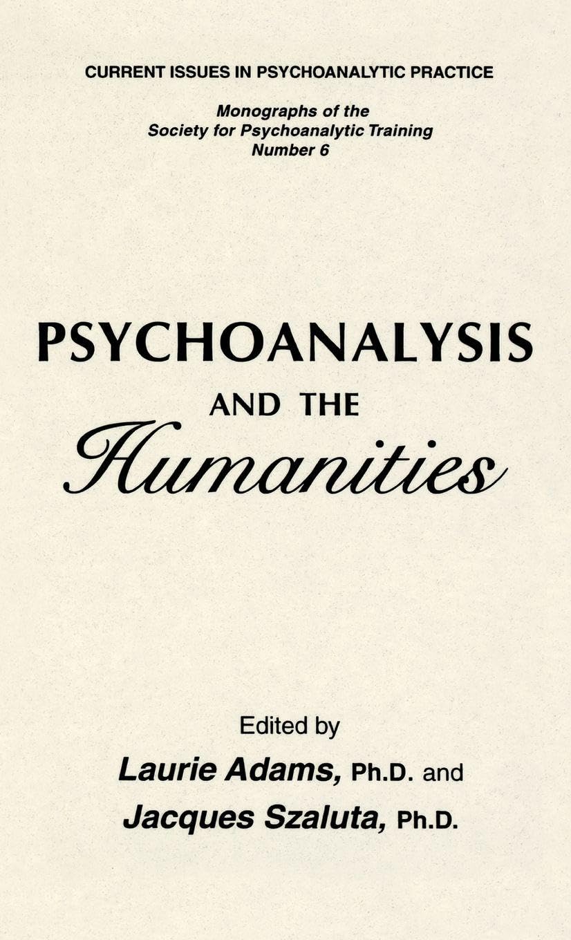 Product Image: Psychoanalysis And The Humanities