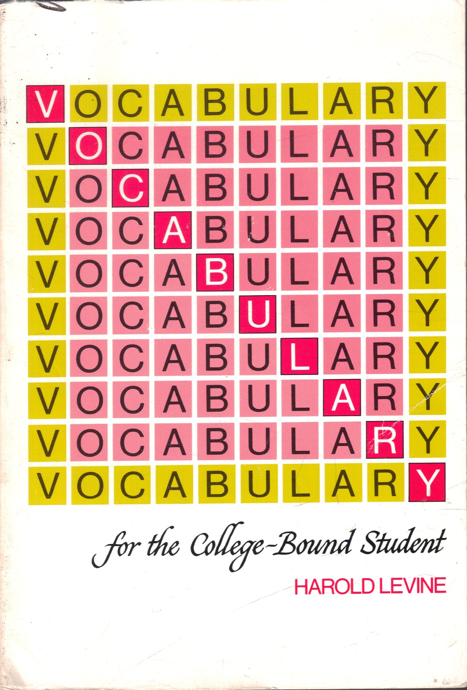 Title: Vocabulary for the College Student book