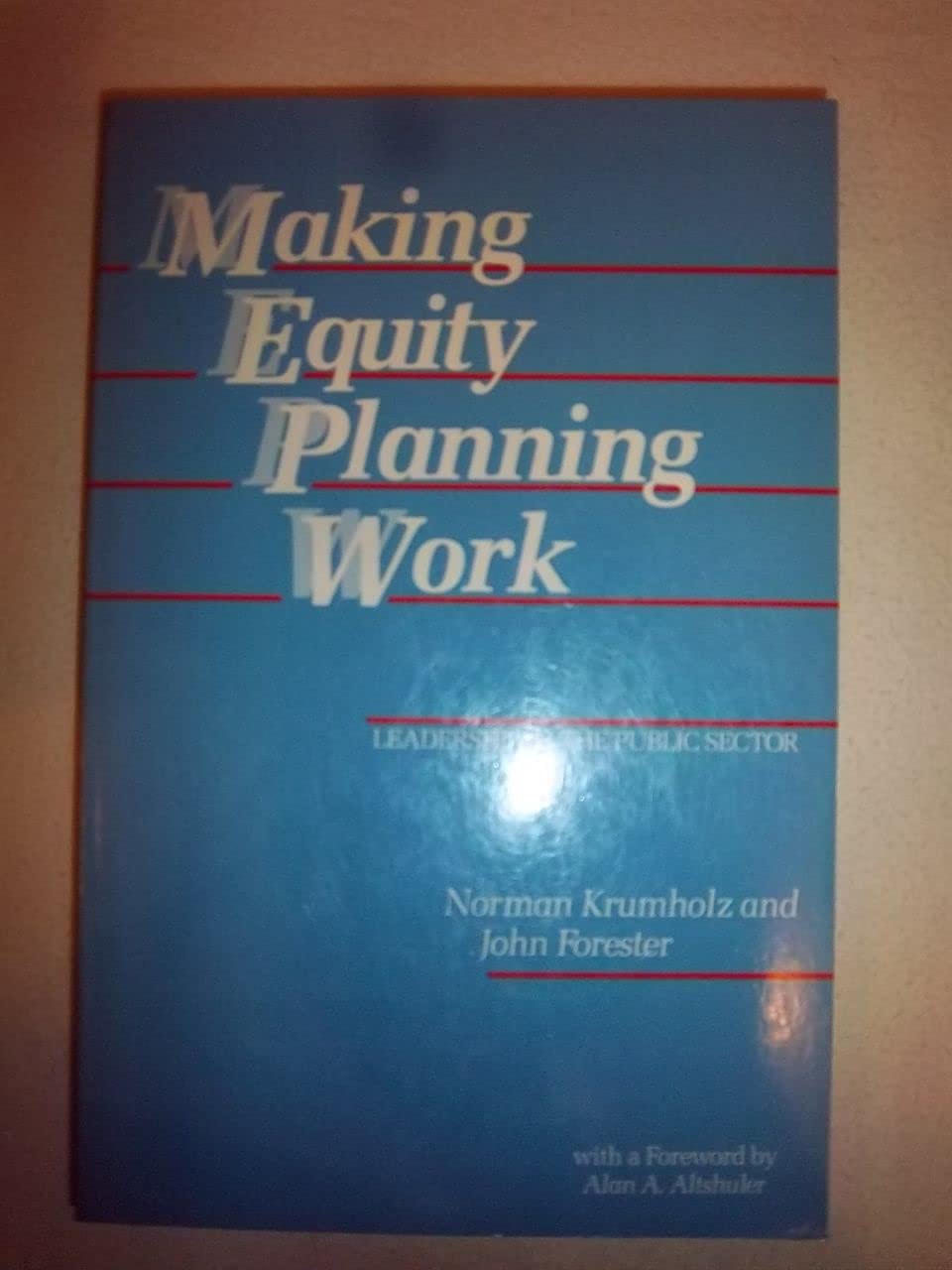 Making Equity Planning Work Social Sciences