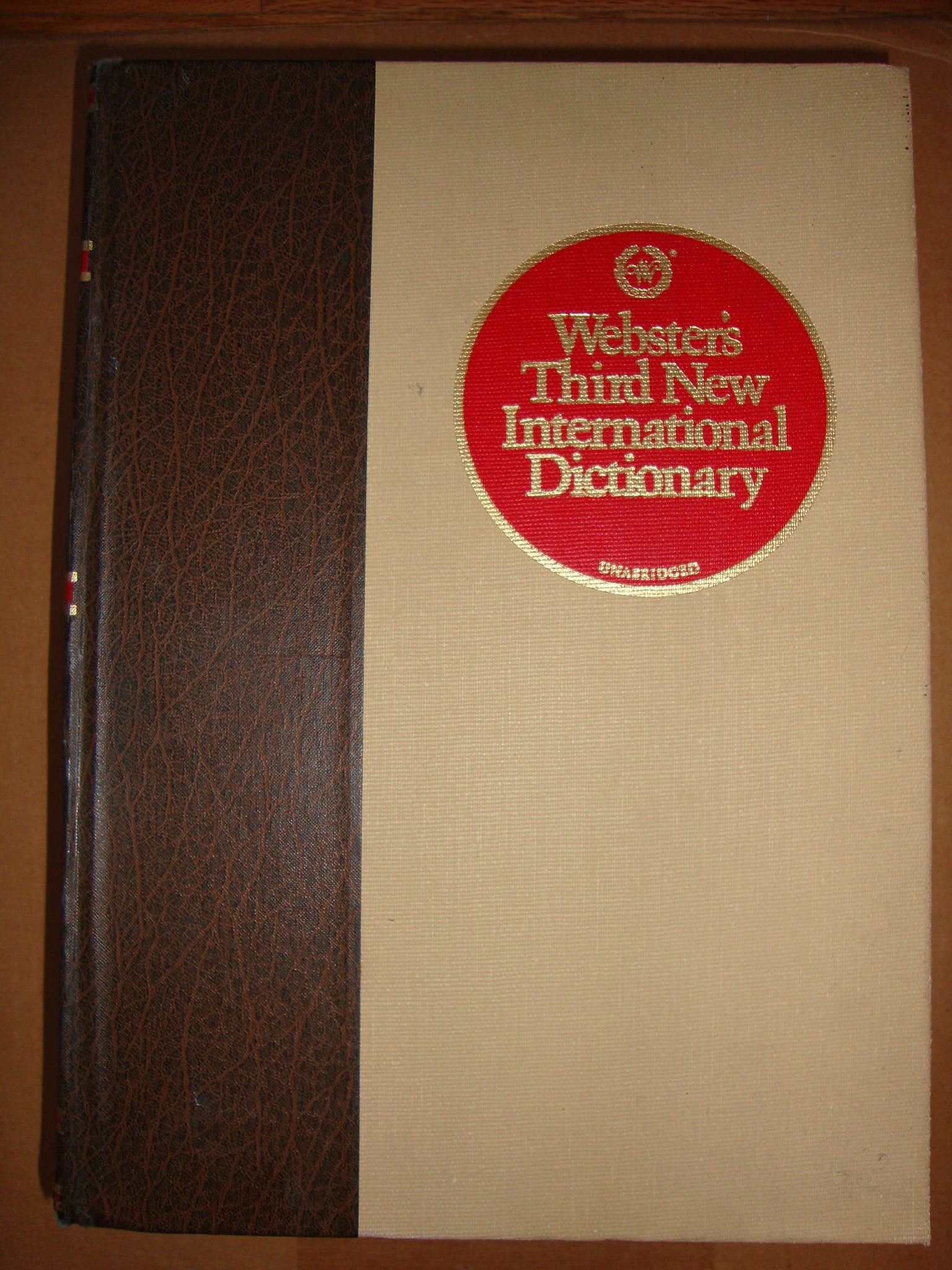 Webster's Third New International Dictionary of the English Language Books