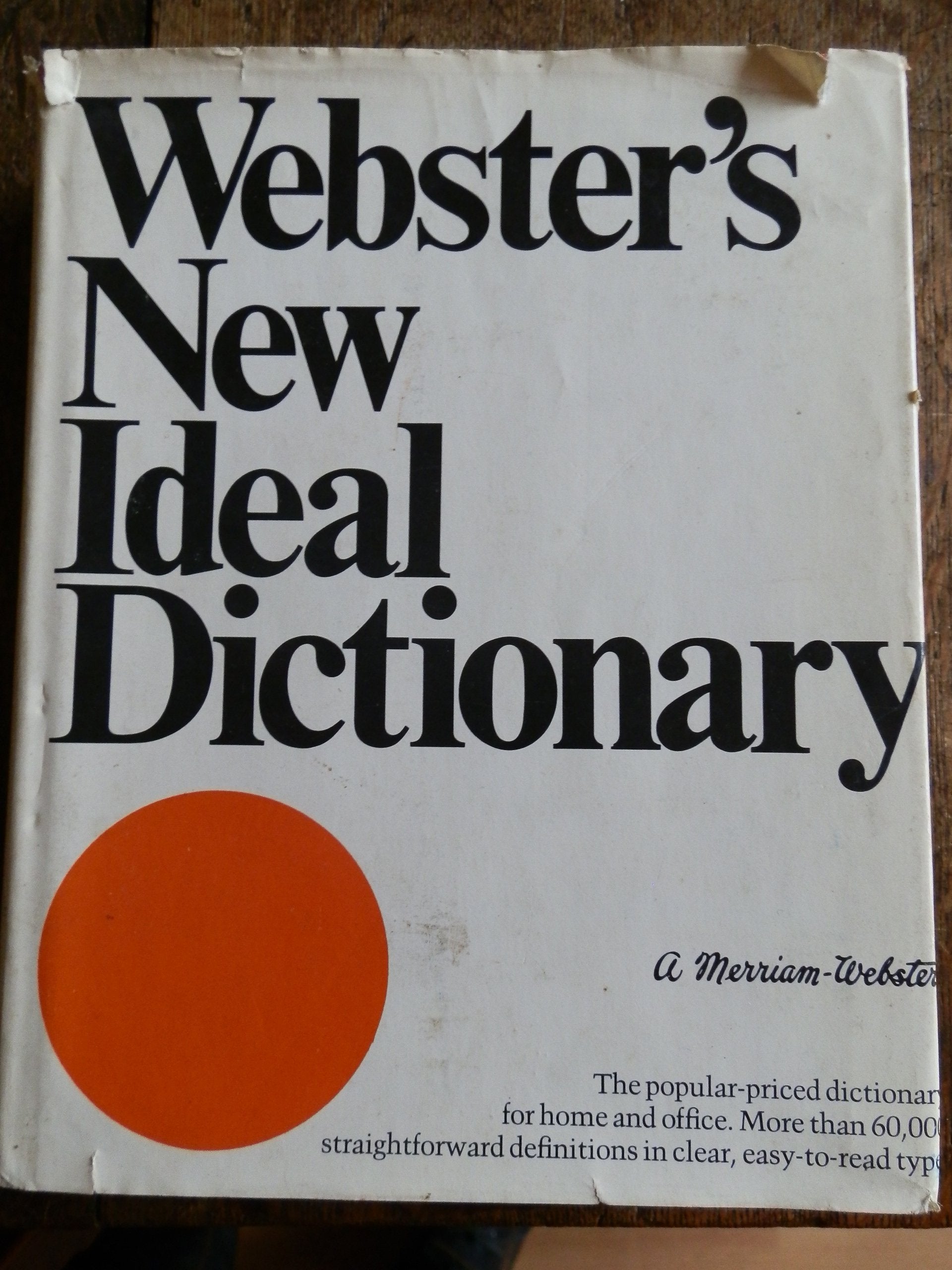 Webster's New Ideal Dictionary General education