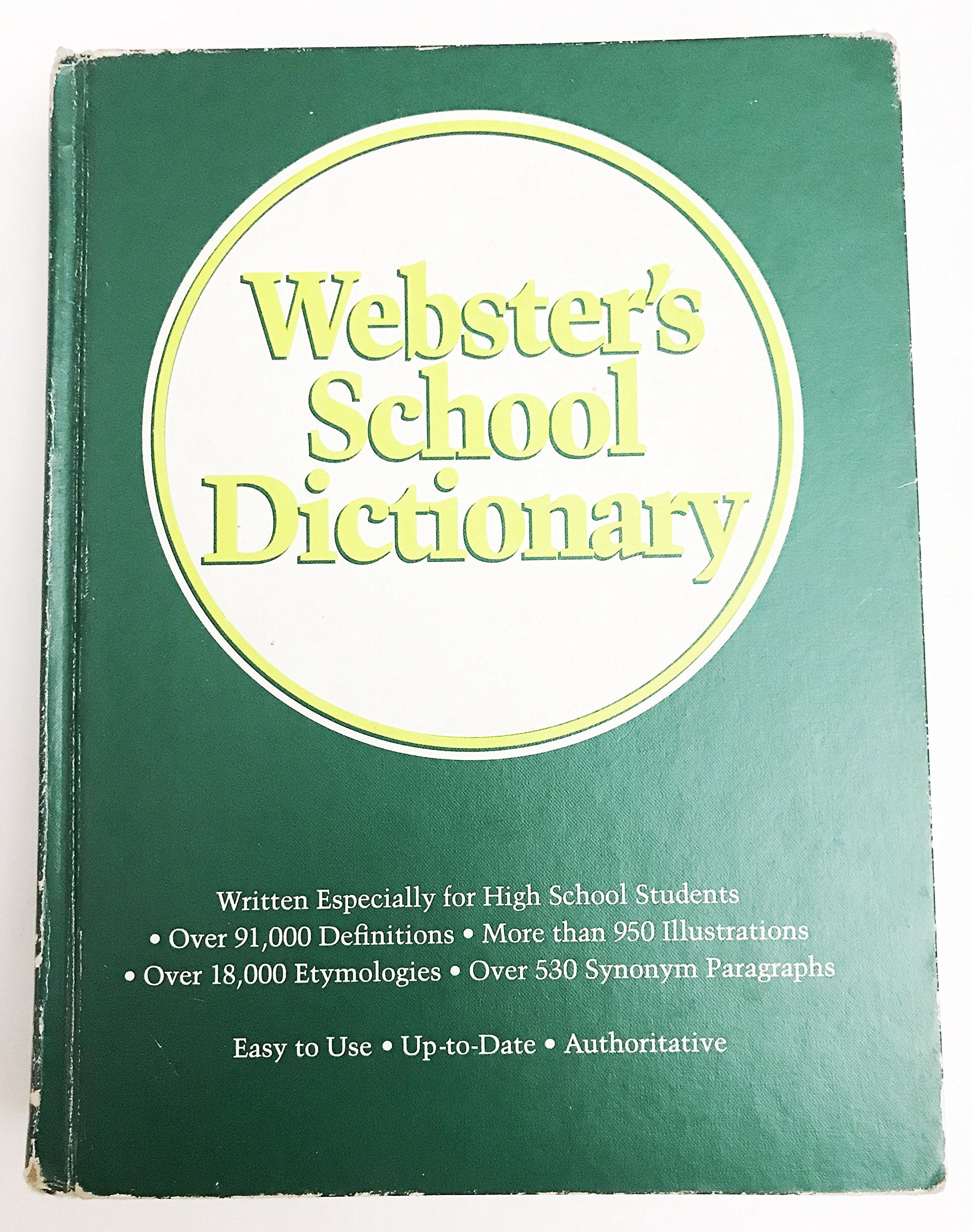 Webster's School Dictionary Education