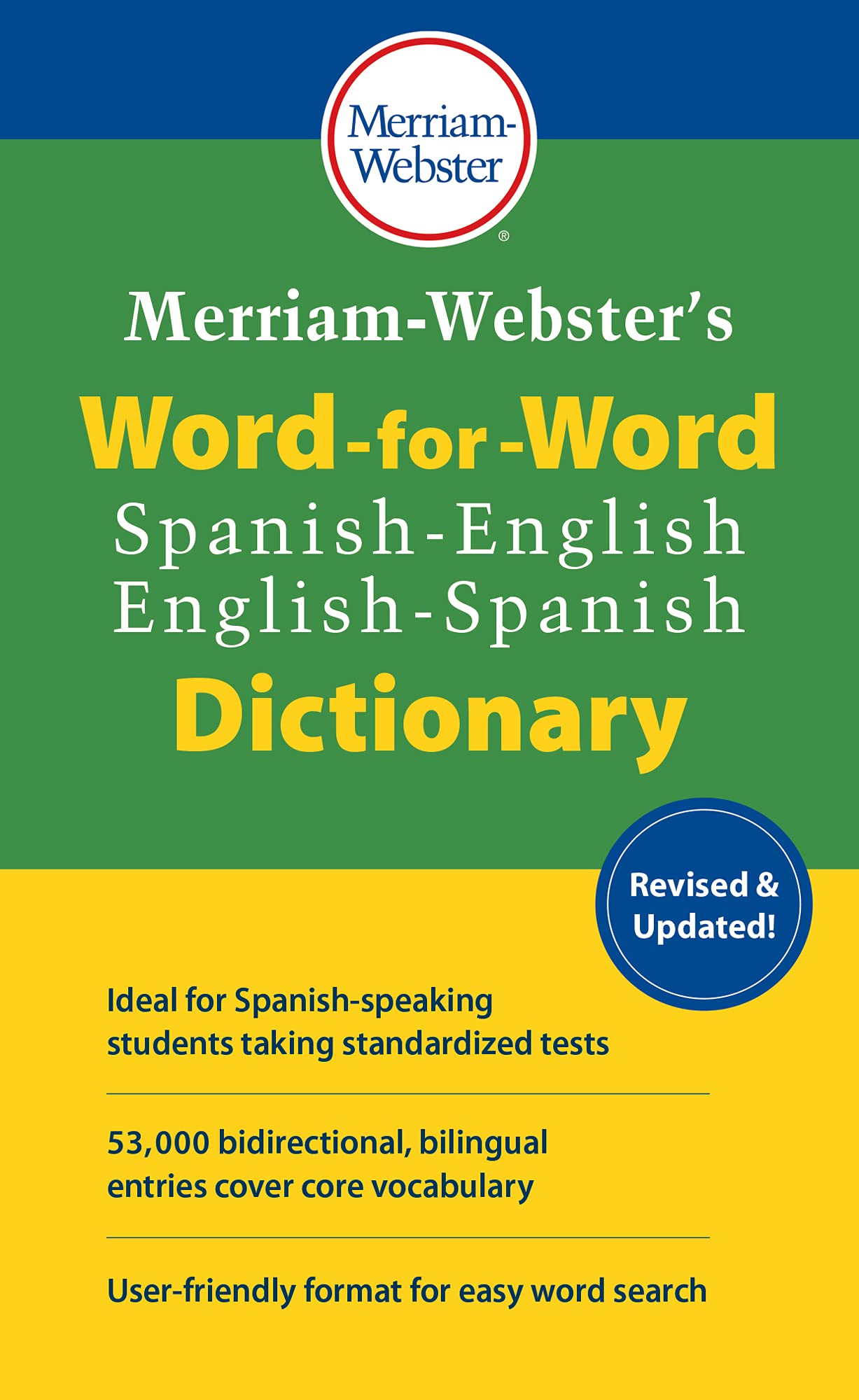 Merriam-Webster's Word-for-Word Spanish-English Dictionary Foreign Languages ​​& Dictionaries
