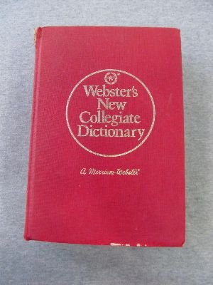 Product Image: Webster's New Collegiate Dictionary