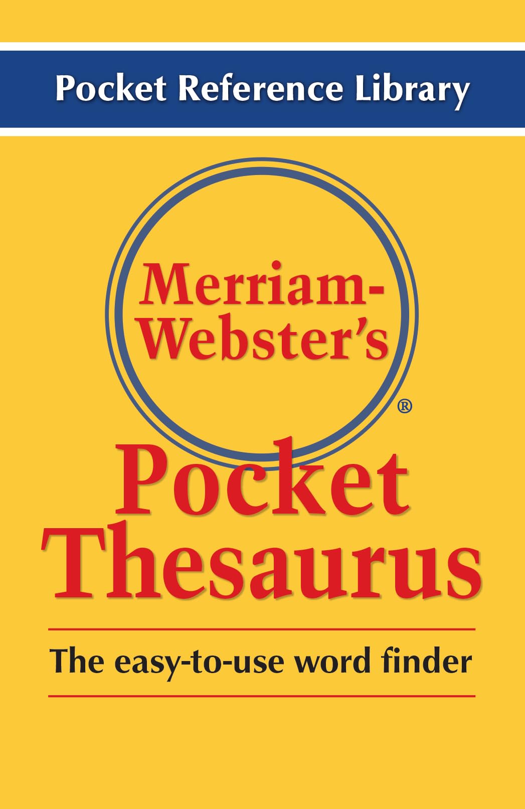 Product Image: Merriam-Webster's Pocket Thesaurus