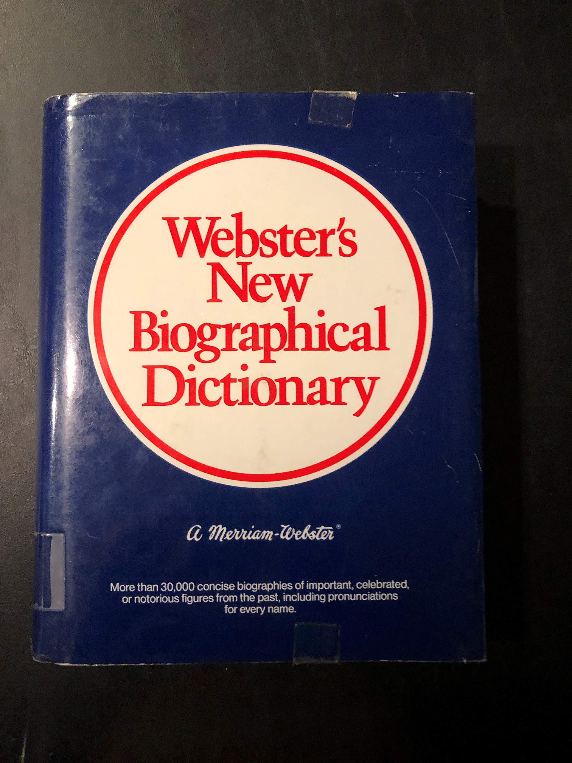 Product Image: Webster's New Biographical Dictionary