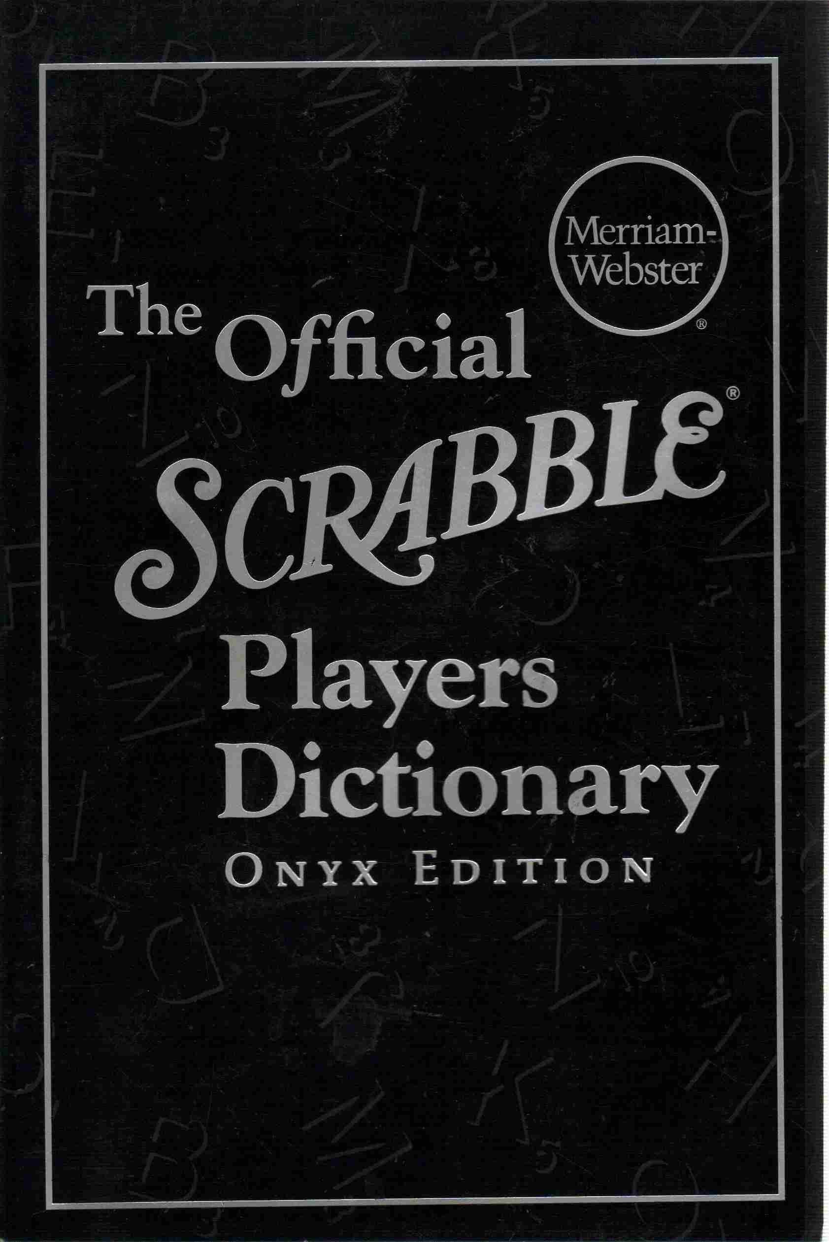 The Official Scrabble Players Dictionary, Onyx Edition Books