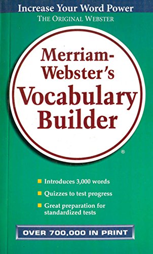 Merriam - Webster's Pocket Vocabulary Builder Reference Books