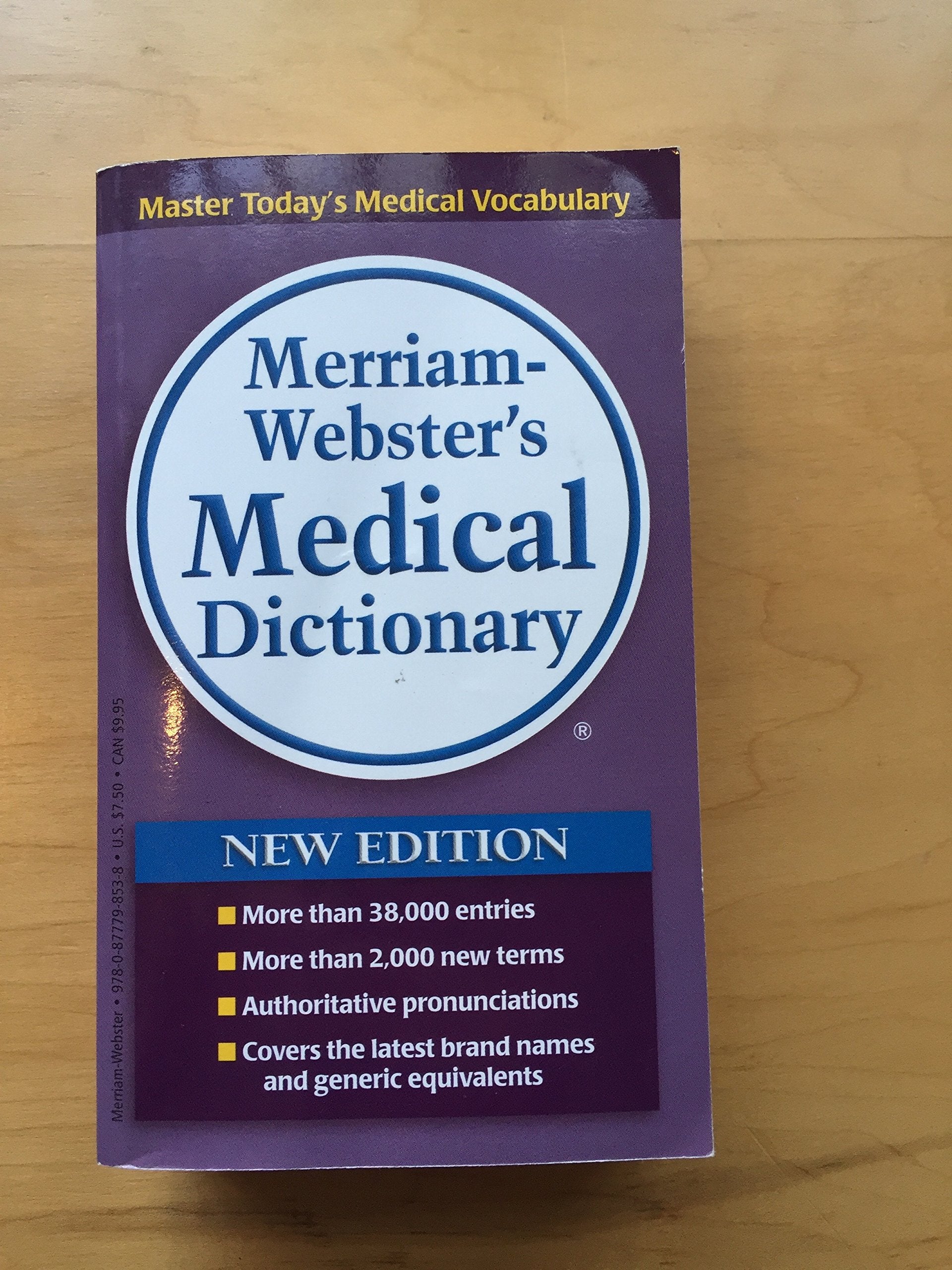 Product Image: Merriam-webster's Medical Dictionary