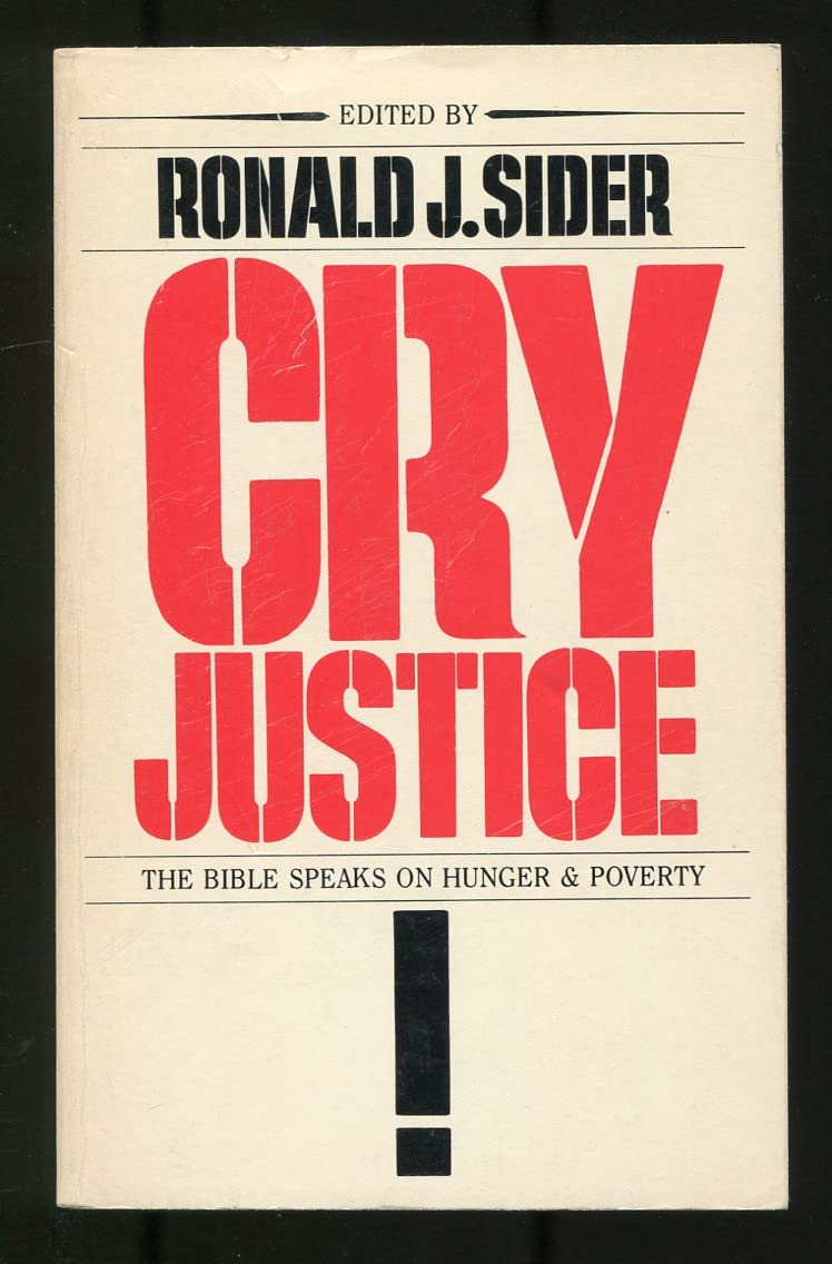 Cry Justice: The Bible on Hunger and Poverty Books