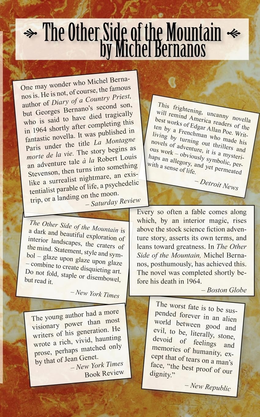 The Other Side of the Mountain Contemporary literature