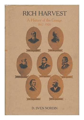 Rich Harvest : a History of the Grange, 1867-1900 Books