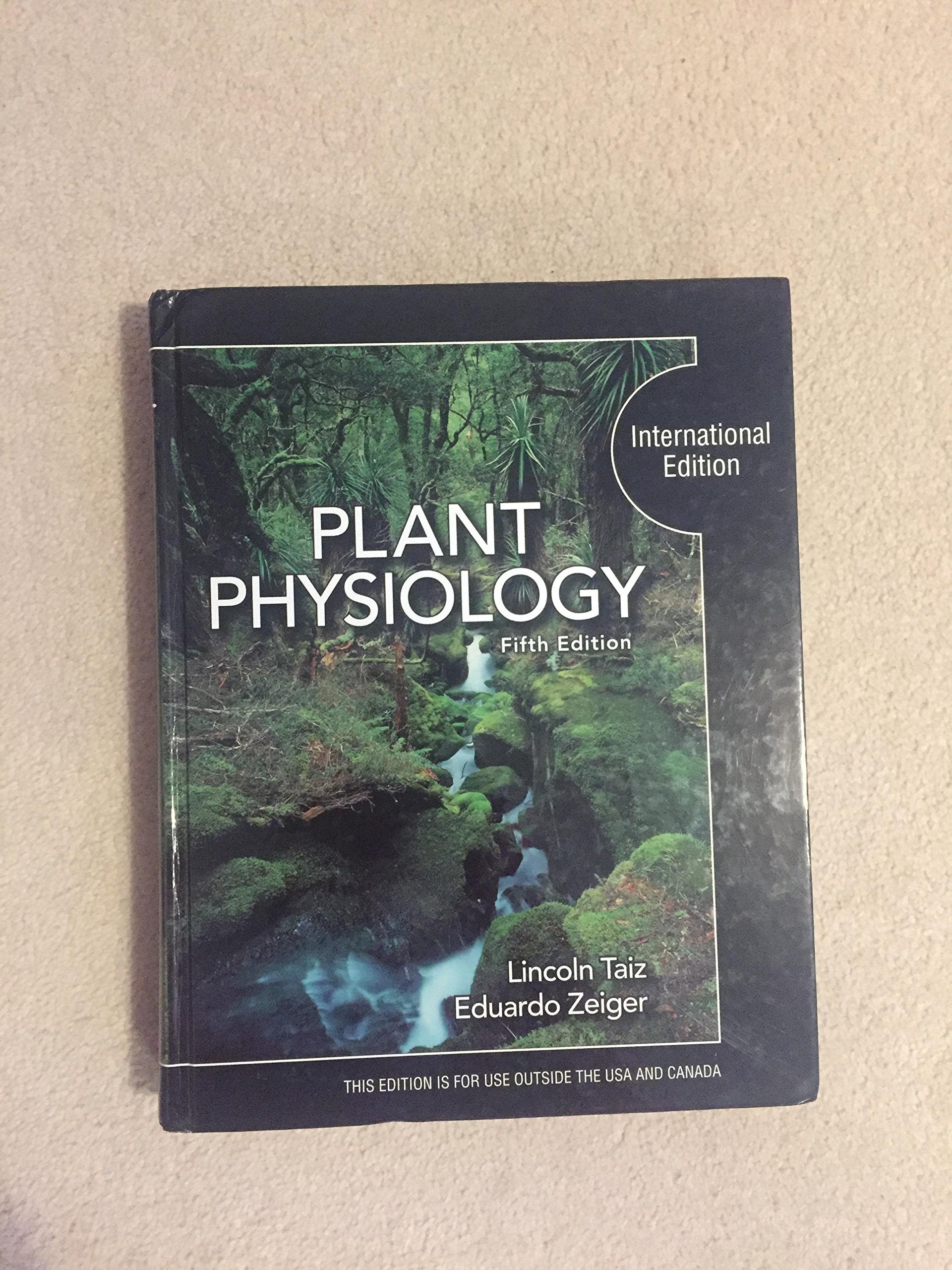Plant Physiology: International Edition book