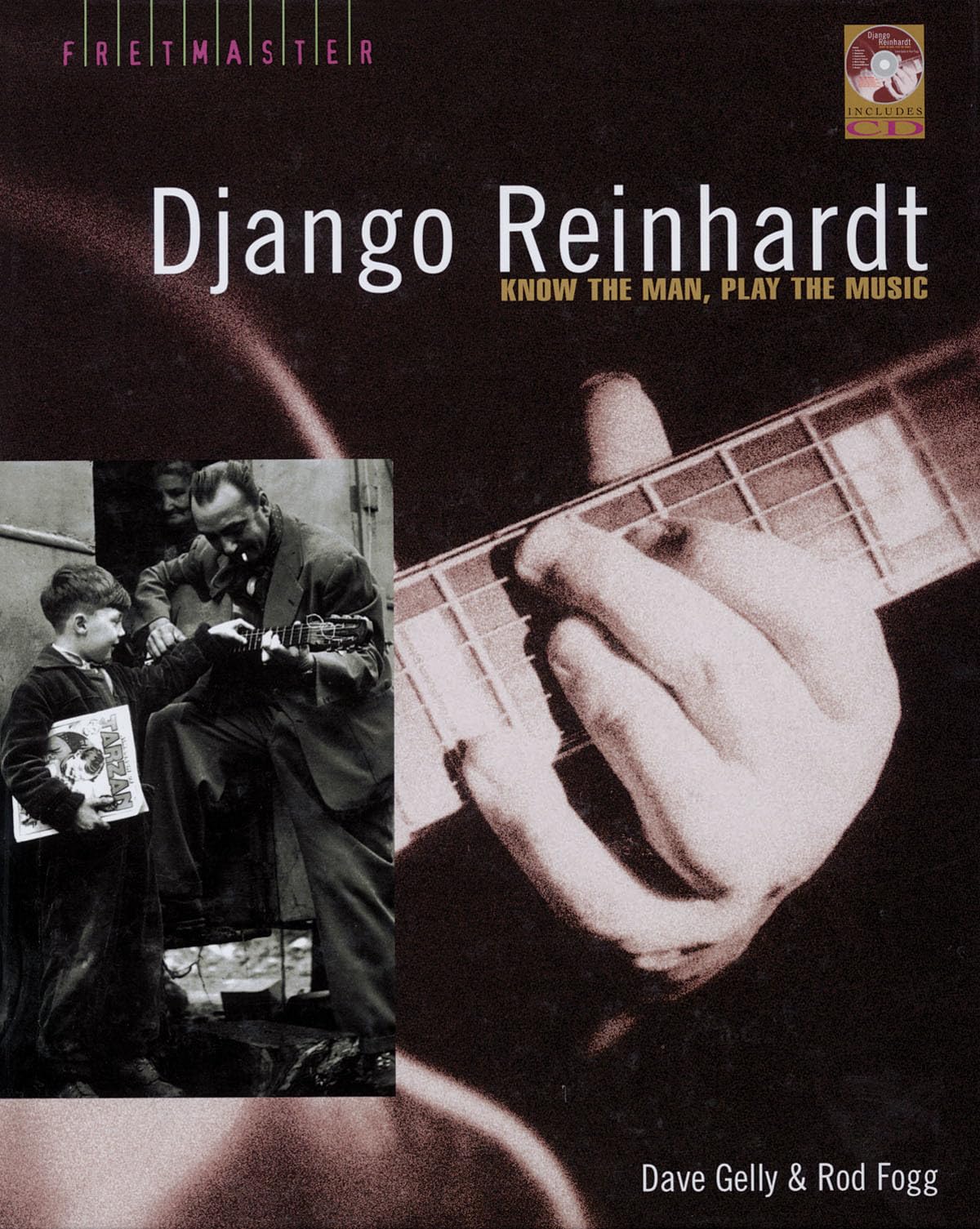 Django reinhardt - know the man, play the music guitare +cd book