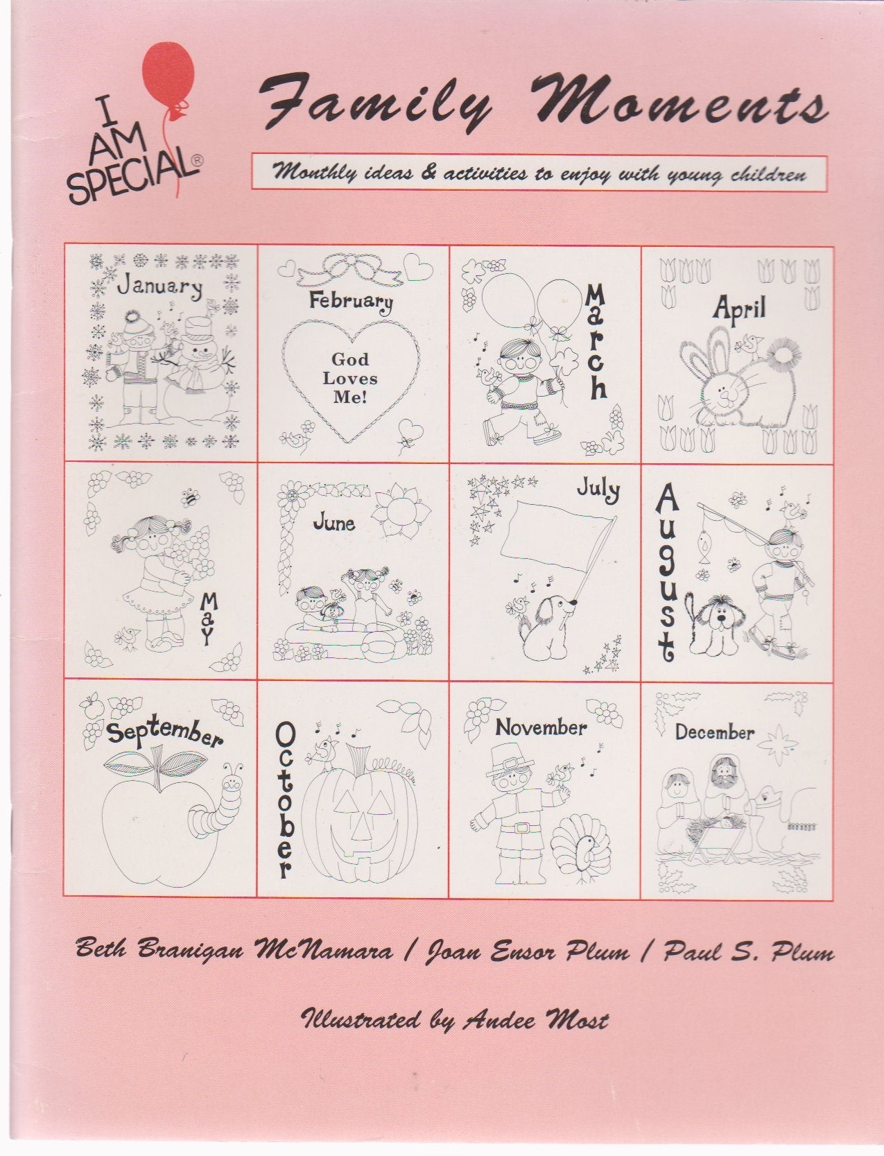 Family Moments: Monthly Ideas & Activities to Enjoy With Young Children Books