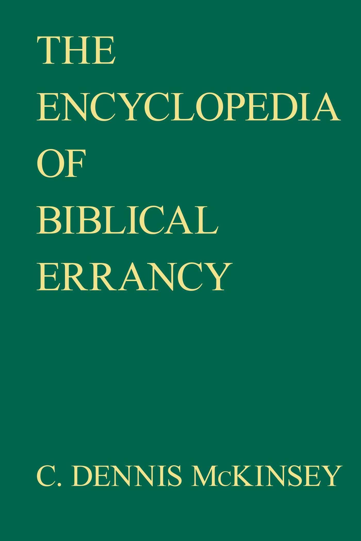 Encyclopedia of Biblical Errancy Film, Art & Culture