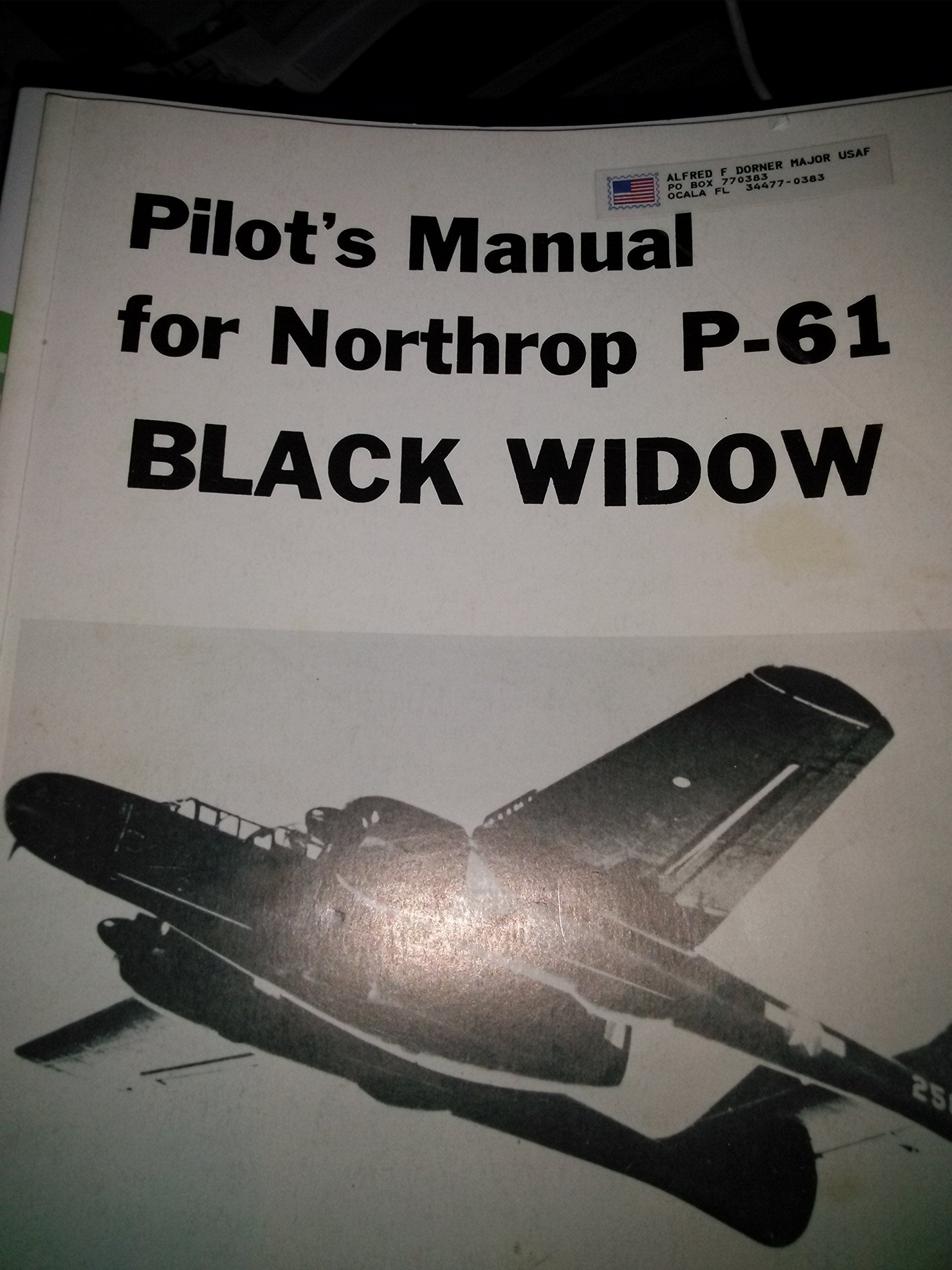 Product Image: P-61 Black Widow (American flight manuals)