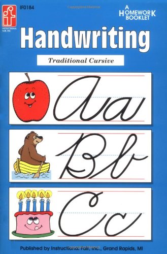 Product Image: Handwriting Traditional Cursive (Homework Booklets)