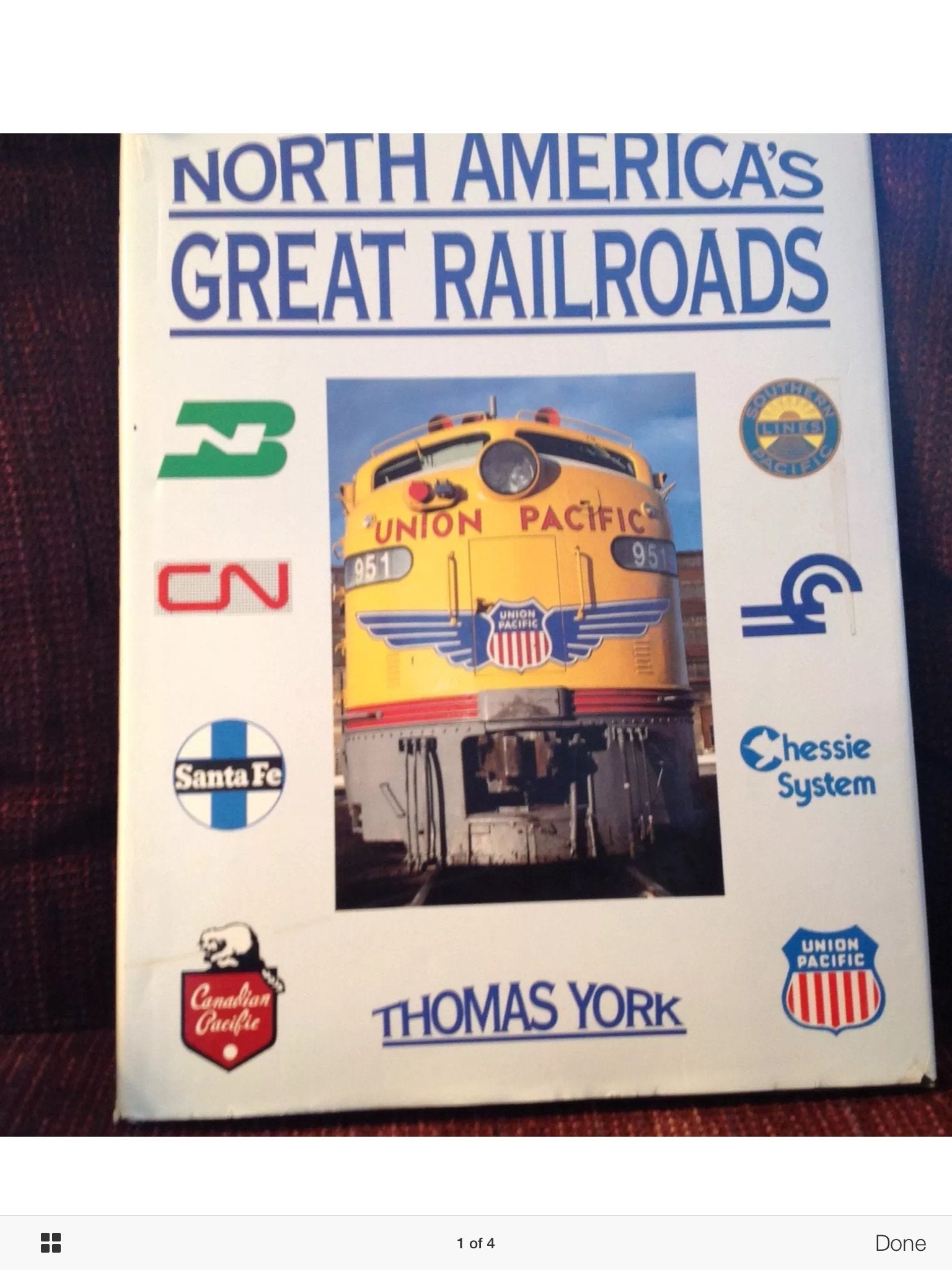 North Americas Great Railroads book