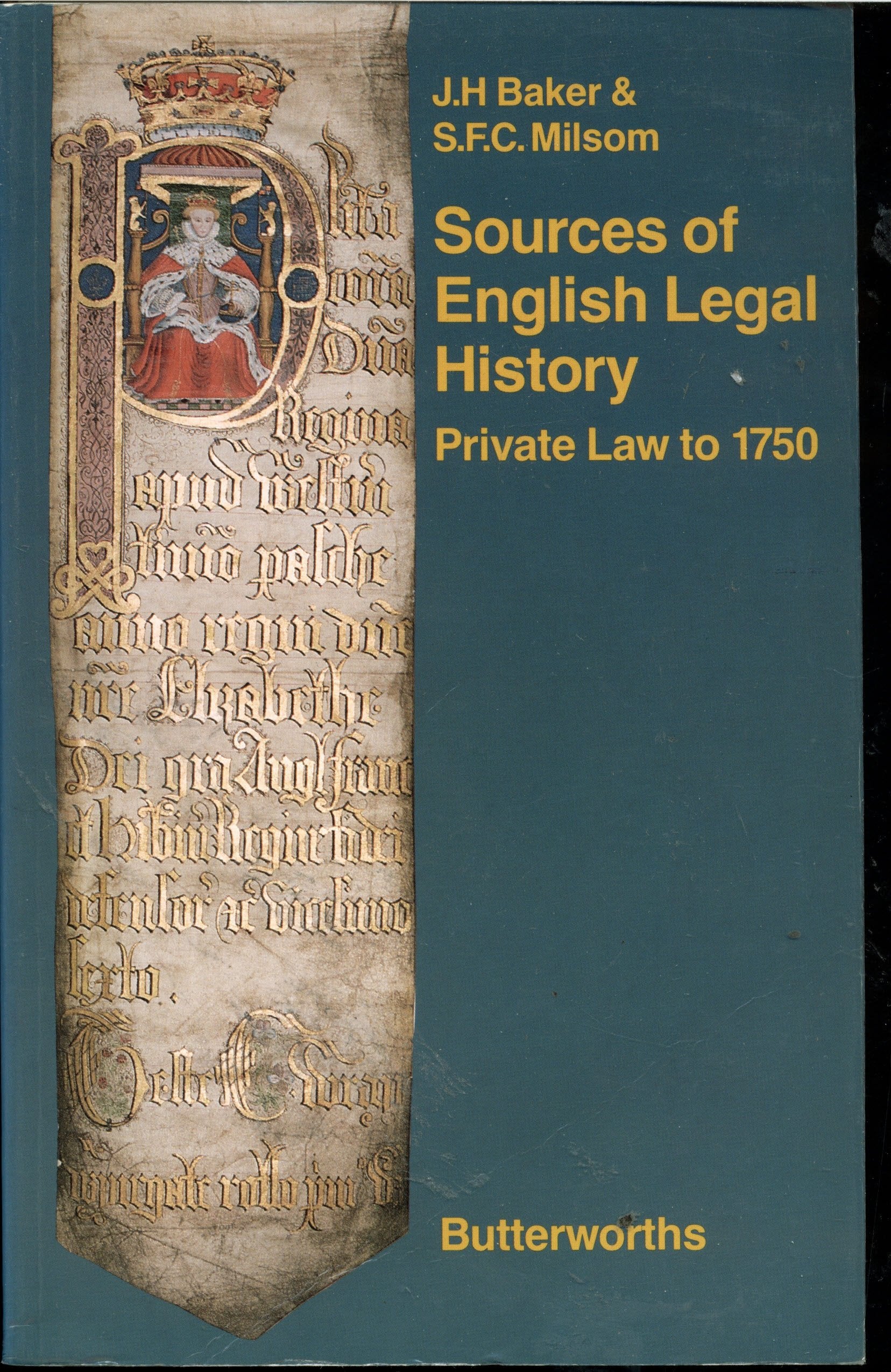 Sources of English Legal History: Private Law to 1750 Books