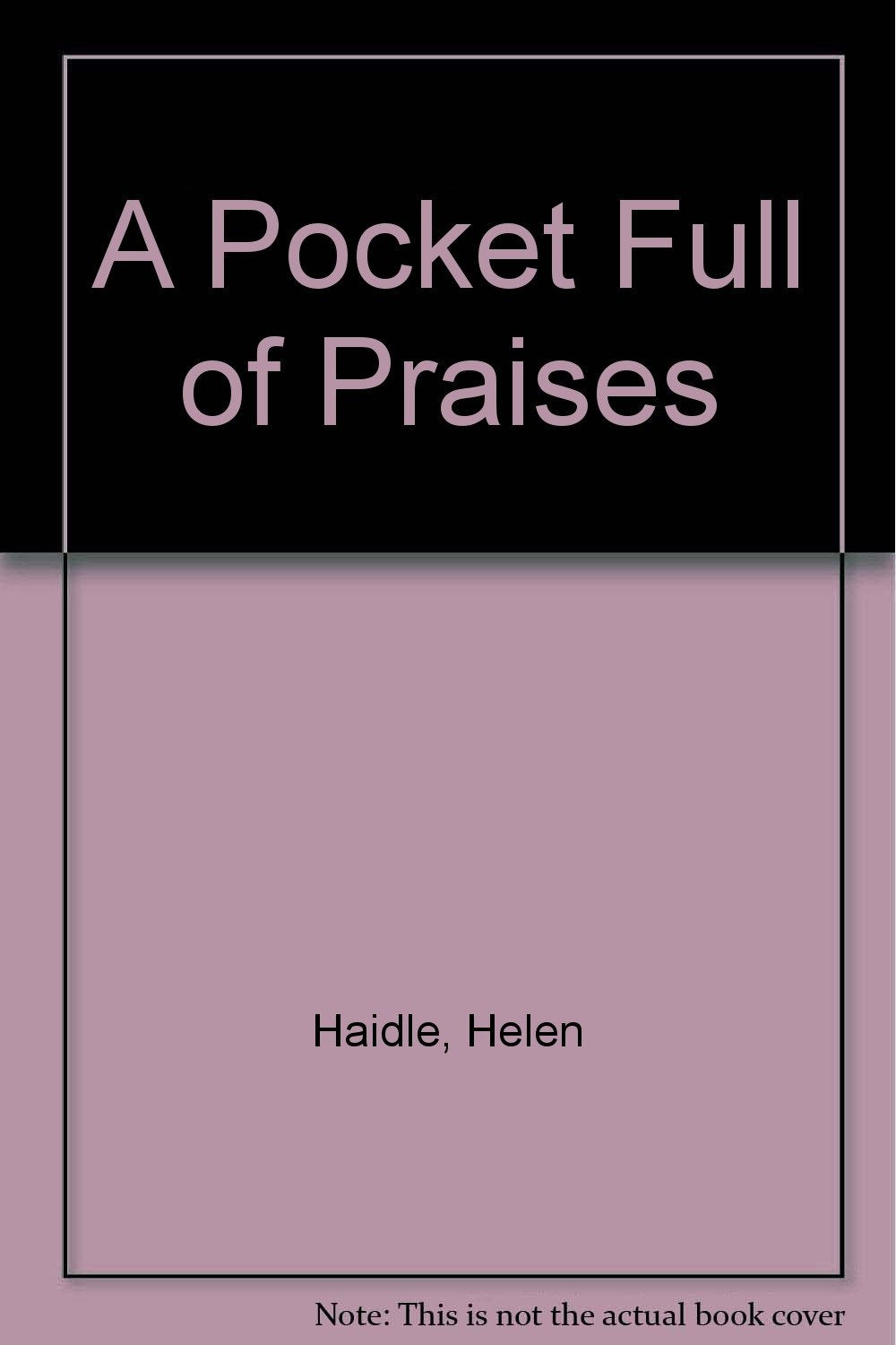 A Pocket Full of Praises Books