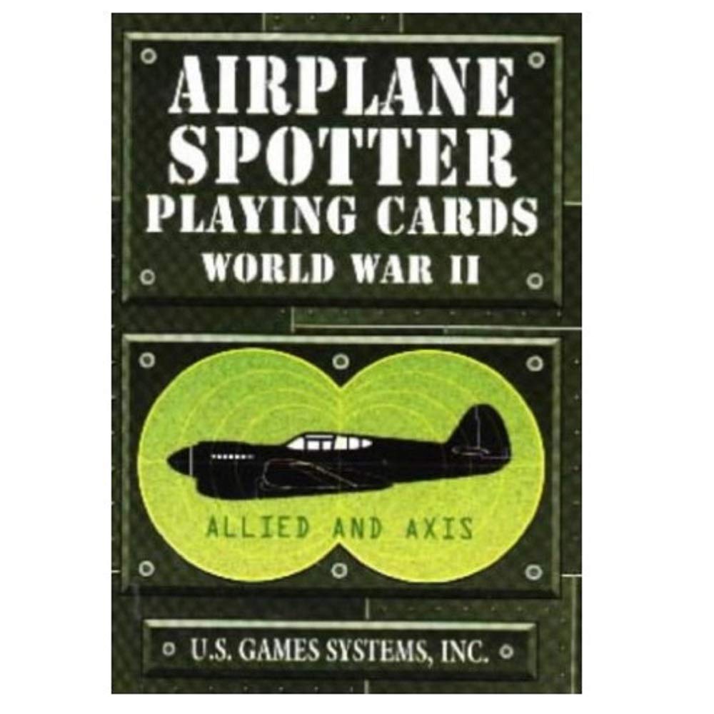 Airplane Spotter Playing Cards: World War II : Allied and Axis Leisure & Fun