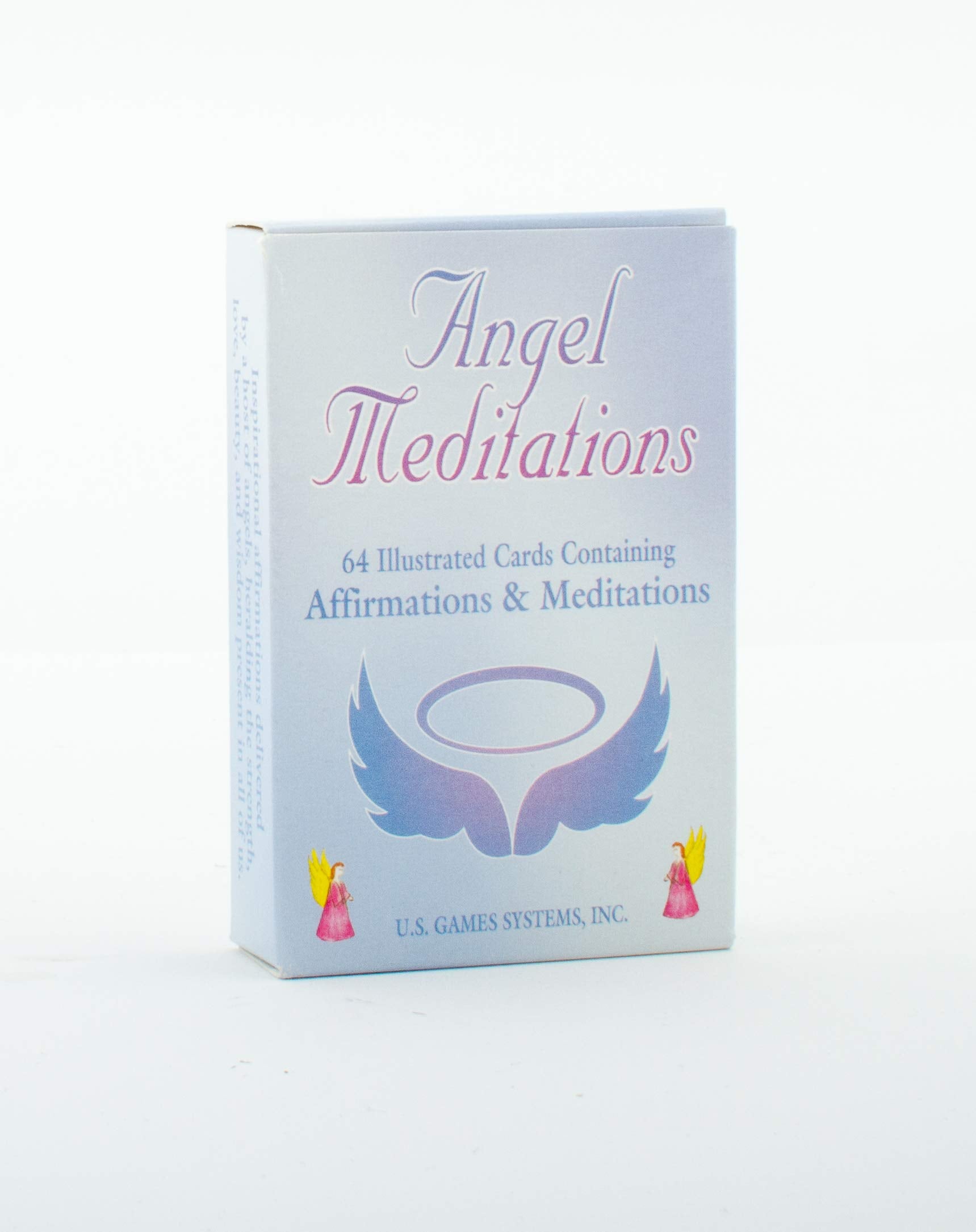 Angel Meditation Tarot Cards: 64 Illustrated Cards Containing Affirmations & Meditations Leisure & Fun