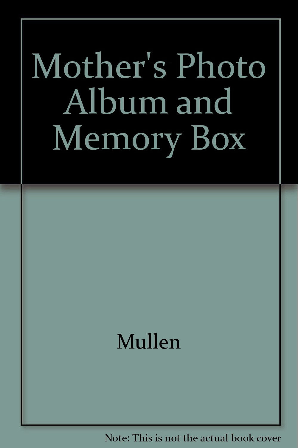 Mother's Photo Album and Memory Box Books